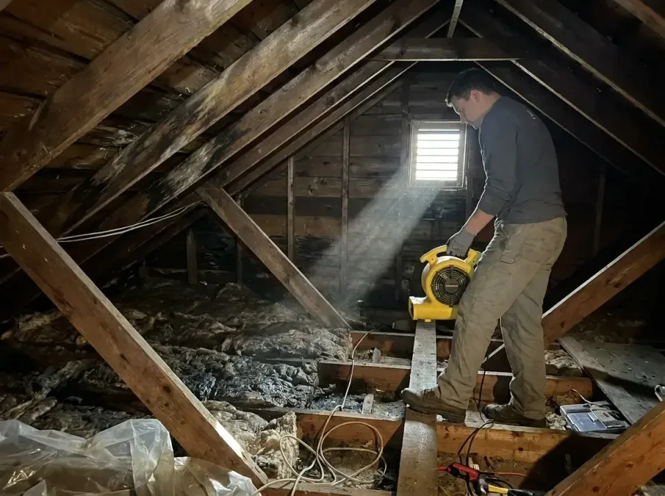 attic-water-damage-drying-proc-007 — frequently asked questions, Emergency Water Extraction & 24/7 Flood Response in Scappoo…